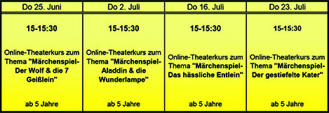 4Tage_Monatsplan - Kinder Theaterkurse - JunJul20